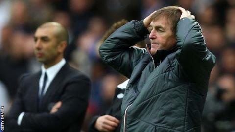 Kenny Dalglish (right) and Roberto di Matteo