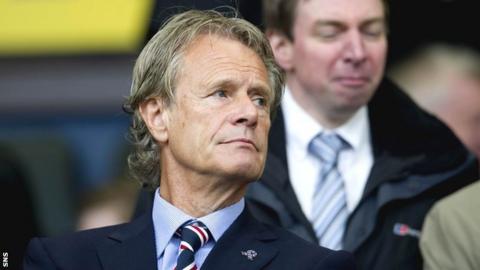 Former Rangers chairman Alastair Johnston