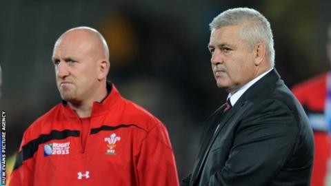 Shaun Edwards and Warren Gatland