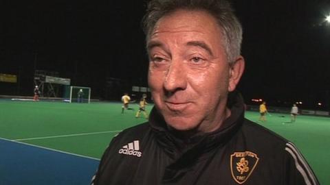 Beeston Hockey manager Graham Griffiths