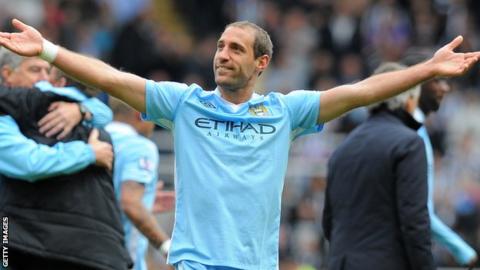 Manchester City defender Pablo Zabaleta