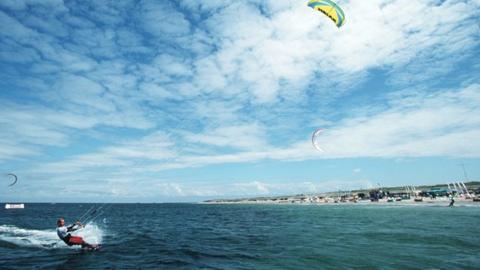 Kiteboarding