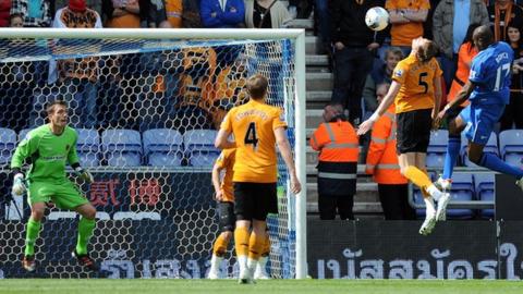 Emmerson Boyce gives Wigan the lead