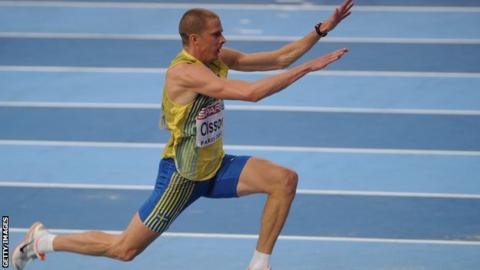 Swedish triple jumper Christian Olsson