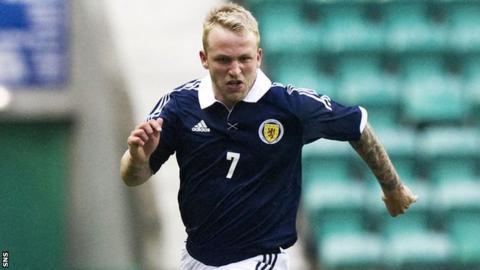 Johnny Russell has played for the Scotland Under-21 side