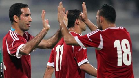 Egypt in action in 2012