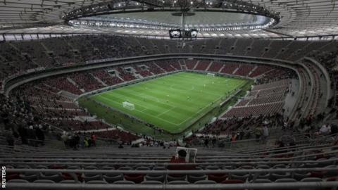 The National Stadium in Warsaw