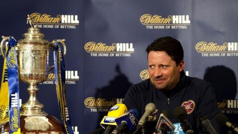 Hearts boss Paulo Sergio