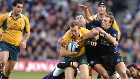 Australia have a good record against Scotland