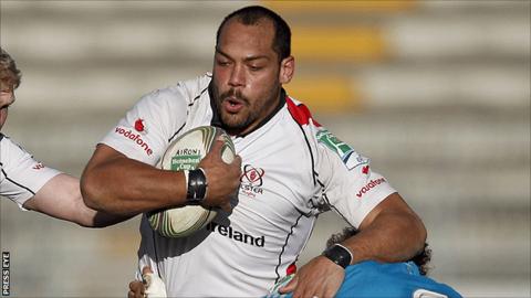 Ulster prop John Afoa