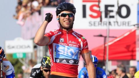 Mark Cavendish in Cervere