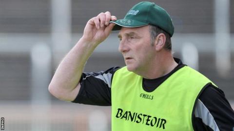 Derry hurling manager Ger Rogan