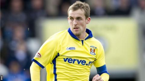 Kilmarnock midfielder James Fowler