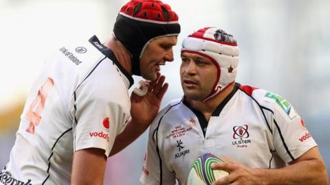Johann Mulle and Rory Best