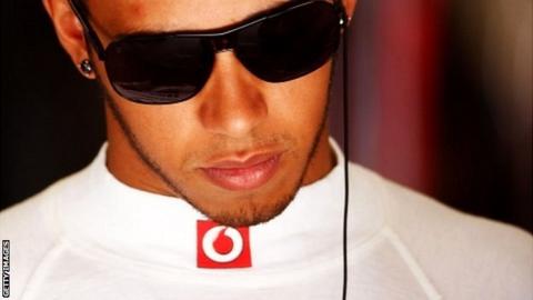 McLaren driver Lewis Hamilton