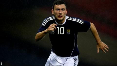 Leeds midfielder Snodgrass has played five times for Scotland