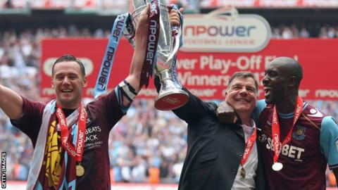West Ham win promotion back to the Premier League