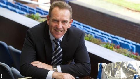 Kilmarnock manager Kenny Shiels