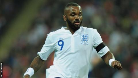 England striker Darren Bent