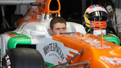 Di Resta's highest placing this season was sixth in Bahrain