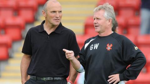 Steve Burr (left) and Gary Whild