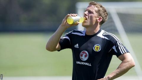 Scotland defender Christophe Berra