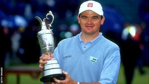 Scottish golfer Paul Lawrie