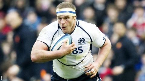 Scotland prop Geoff Cross