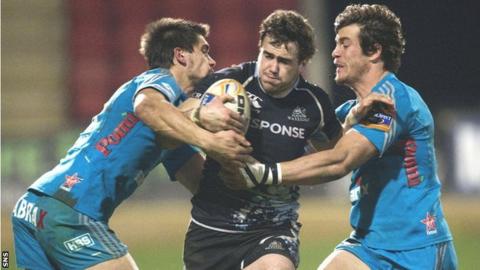 Glasgow Warriors centre Alex Dunbar