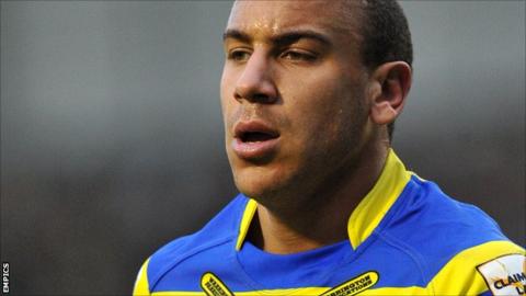 Warrington Wolves centre Matty Blythe