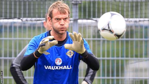 Northern Ireland goalkeeper Roy Carroll
