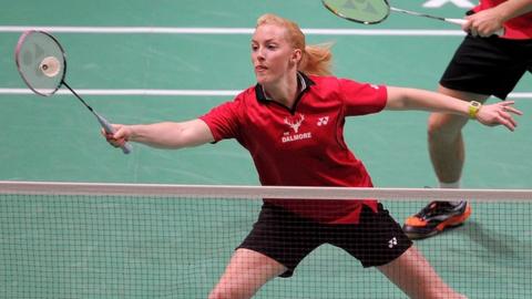 Scottish badminton player Imogen Bankier