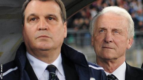 Marco Tardelli and Trapattoni