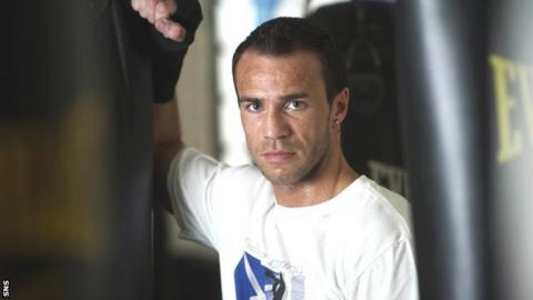 Paisley light-middleweight Kris Carslaw