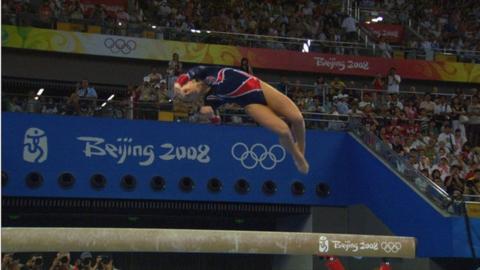 American gymnast Shawn Johnson