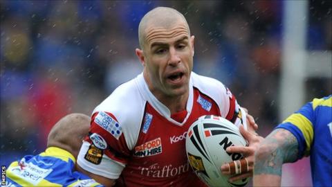 Salford City Reds full-back Luke Patten