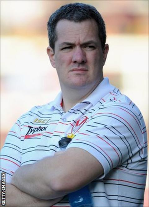 St Helens interim coach Mike Rush