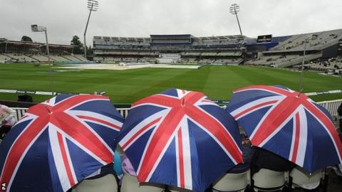 No play was possible before lunch at Edgbaston