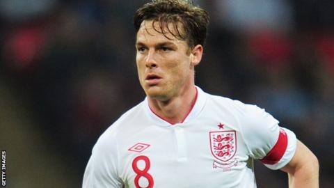 England and Tottenham midfielder Scott Parker