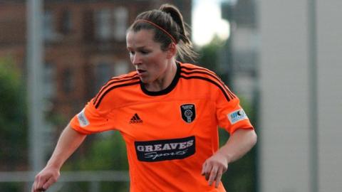 Glasgow City player Emma Mitchell