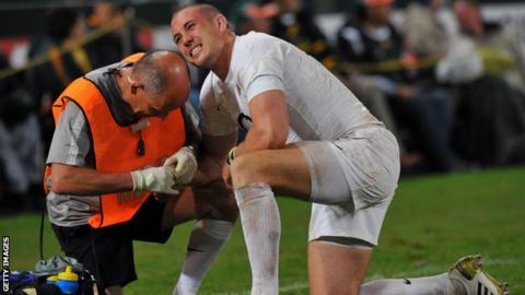 England and Harlequins full-back Mike Brown
