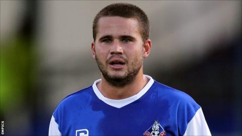 Oldham Athletic midfielder James Wesolowski