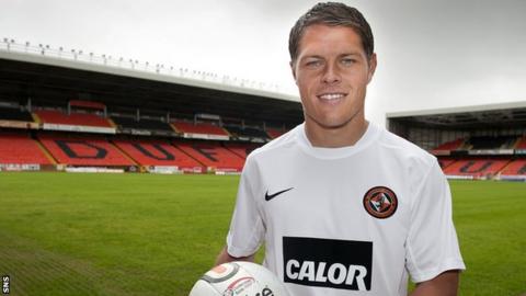 Dundee United midfielder John Rankin