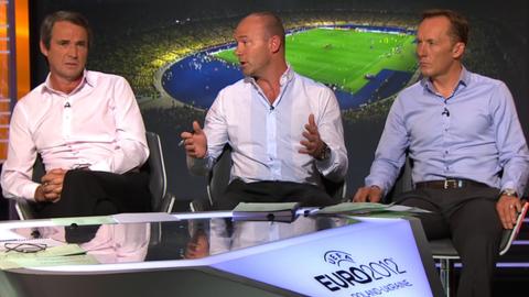 Alan Hansen, Alan Shearer and Lee Dixon