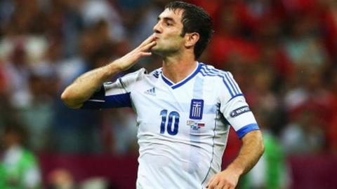 Greece's Giorgos Karagounis