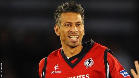 Lancashire bowler Sajid Mahmood