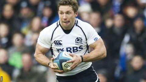 Scotland scrum-half Chris Cusiter
