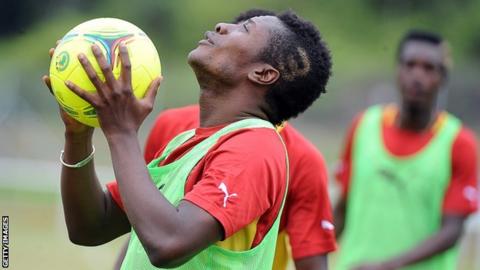 Ghana and Al Ain striker Asamoah Gyan