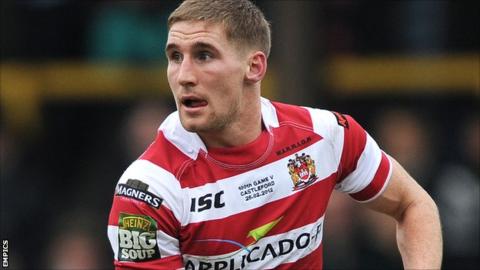 Wigan Warriors full-back Sam Tomkins