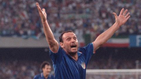 Italy's Toto Schillaci